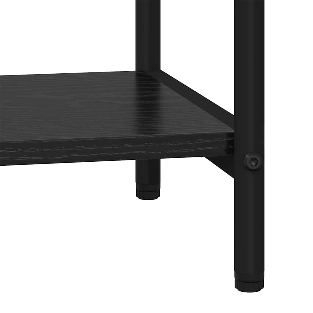 Polica Crni hrast 80 x 30 x 109 cm Konstruirano drvo