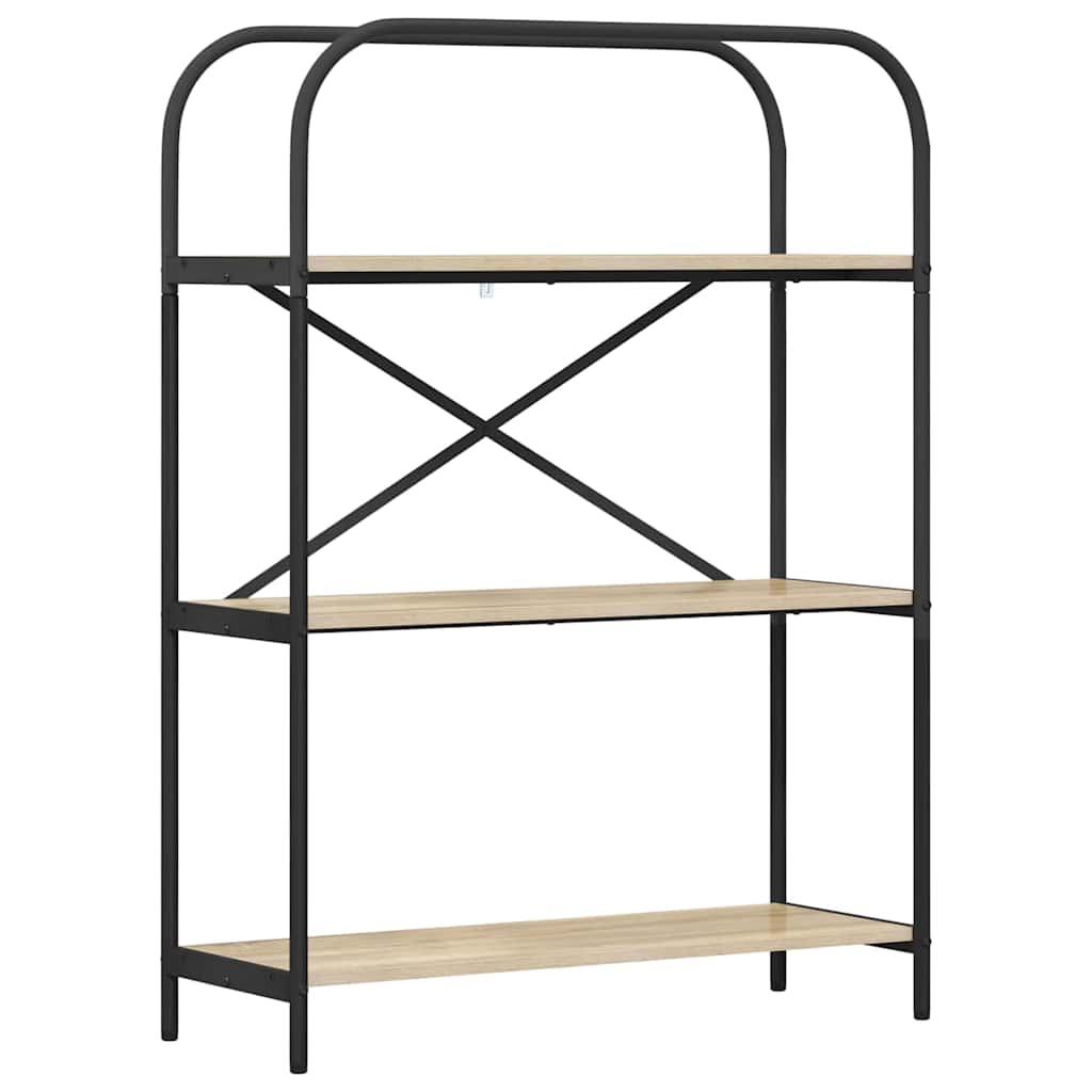 Polica Sonoma hrast 80 x 30 x 109 cm Konstruirano drvo