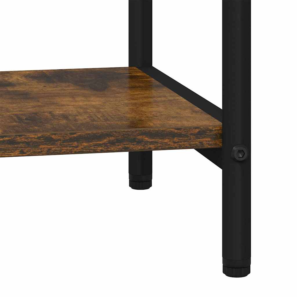 Polica Dimljeni hrast 80 x 30 x 109 cm Konstruirano drvo