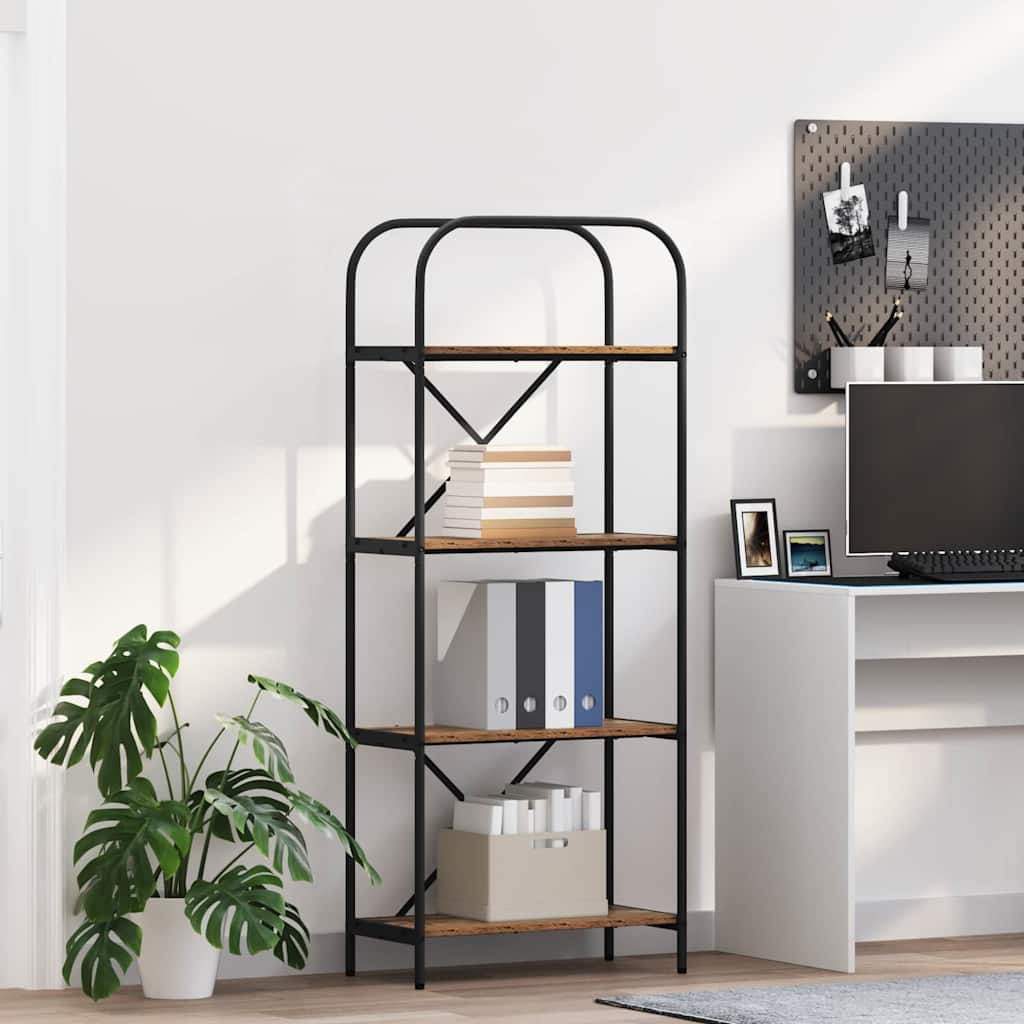Polica Staro drvo 60 x 30 x 146 cm Konstruirano drvo