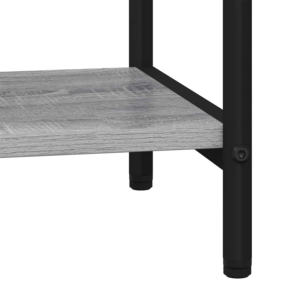 Polica Siva Sonoma 60 x 30 x 109 cm Konstruirano drvo