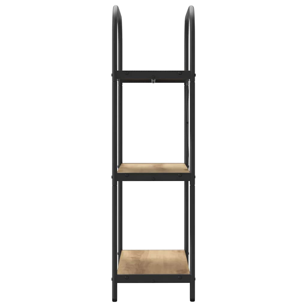 Polica 3 razina 60 x 30 x 109 cm Konstruirano drvo
