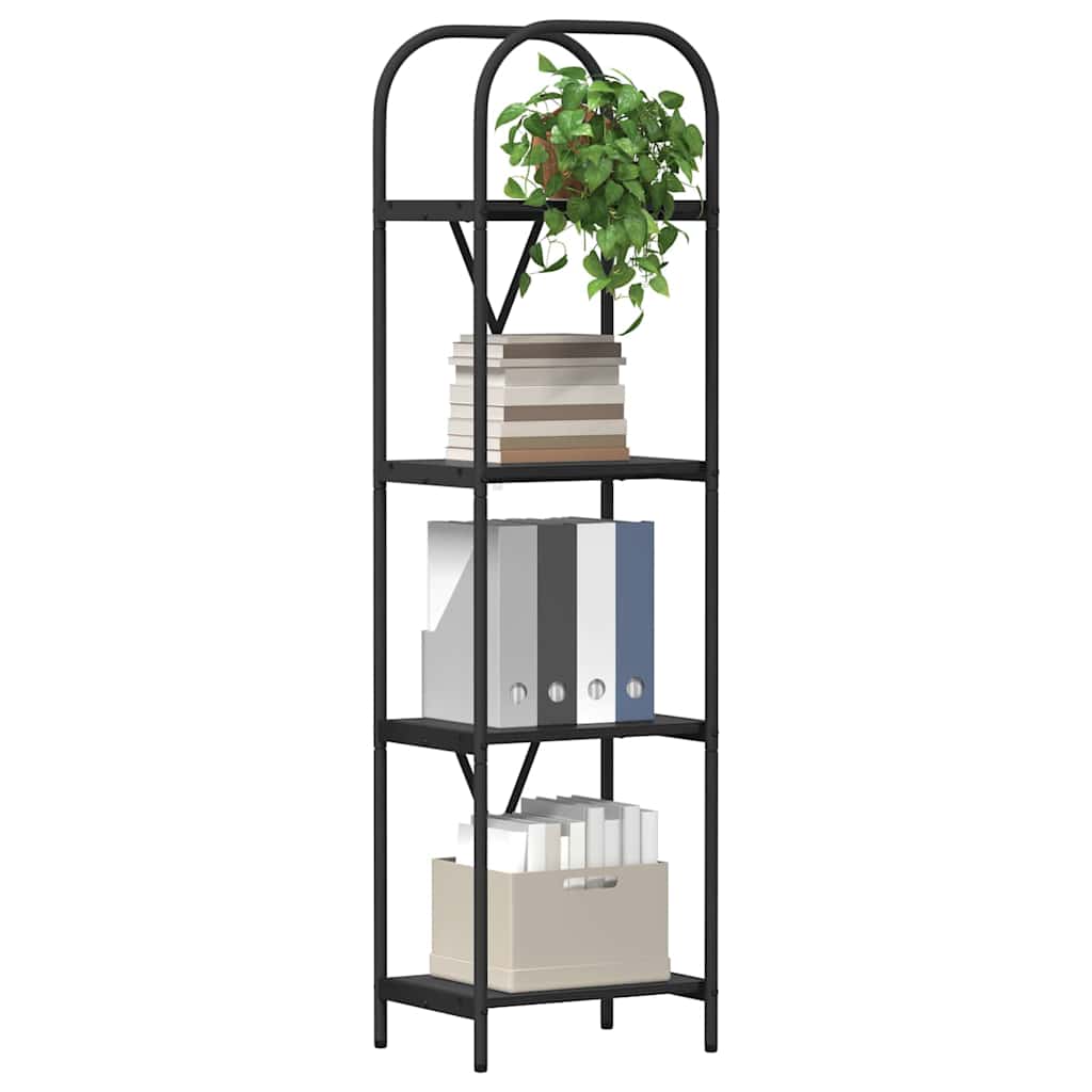 Polica Crni hrast 40 x 30 x 146 cm Konstruirano drvo