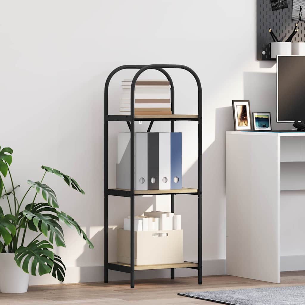 Polica Sonoma hrast 40 x 30 x 109 cm Konstruirano drvo