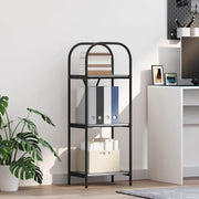 Polica Siva Sonoma 40 x 30 x 109 cm Konstruirano drvo