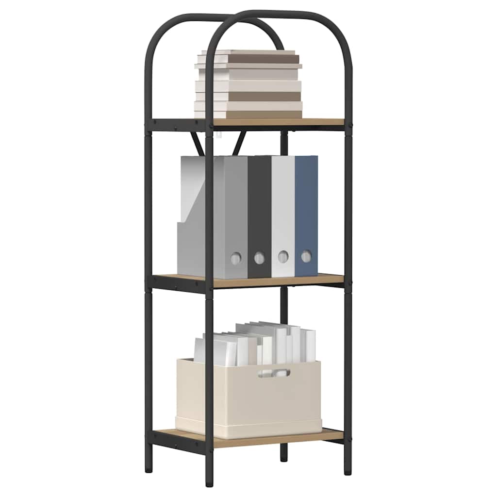 Polica 3 razina 40 x 30 x 109 cm Konstruirano drvo