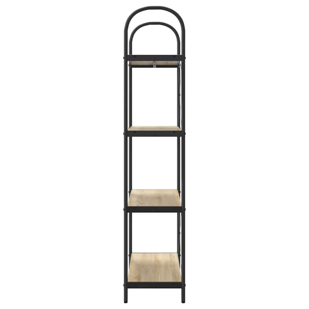 Polica Sonoma hrast 80 x 30 x 146 cm Konstruirano drvo