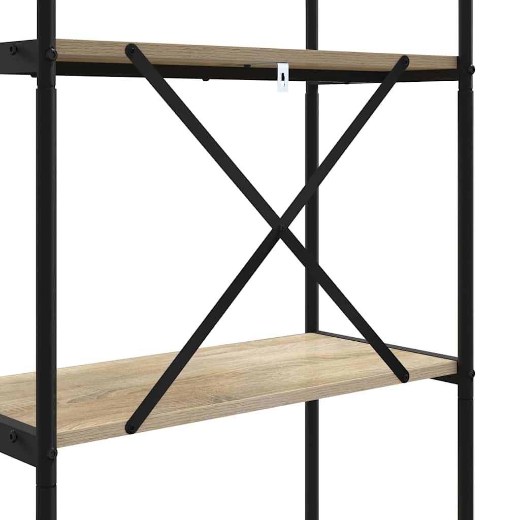 Polica Sonoma hrast 80 x 30 x 109 cm Konstruirano drvo