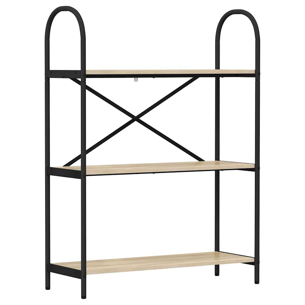 Polica Sonoma hrast 80 x 30 x 109 cm Konstruirano drvo