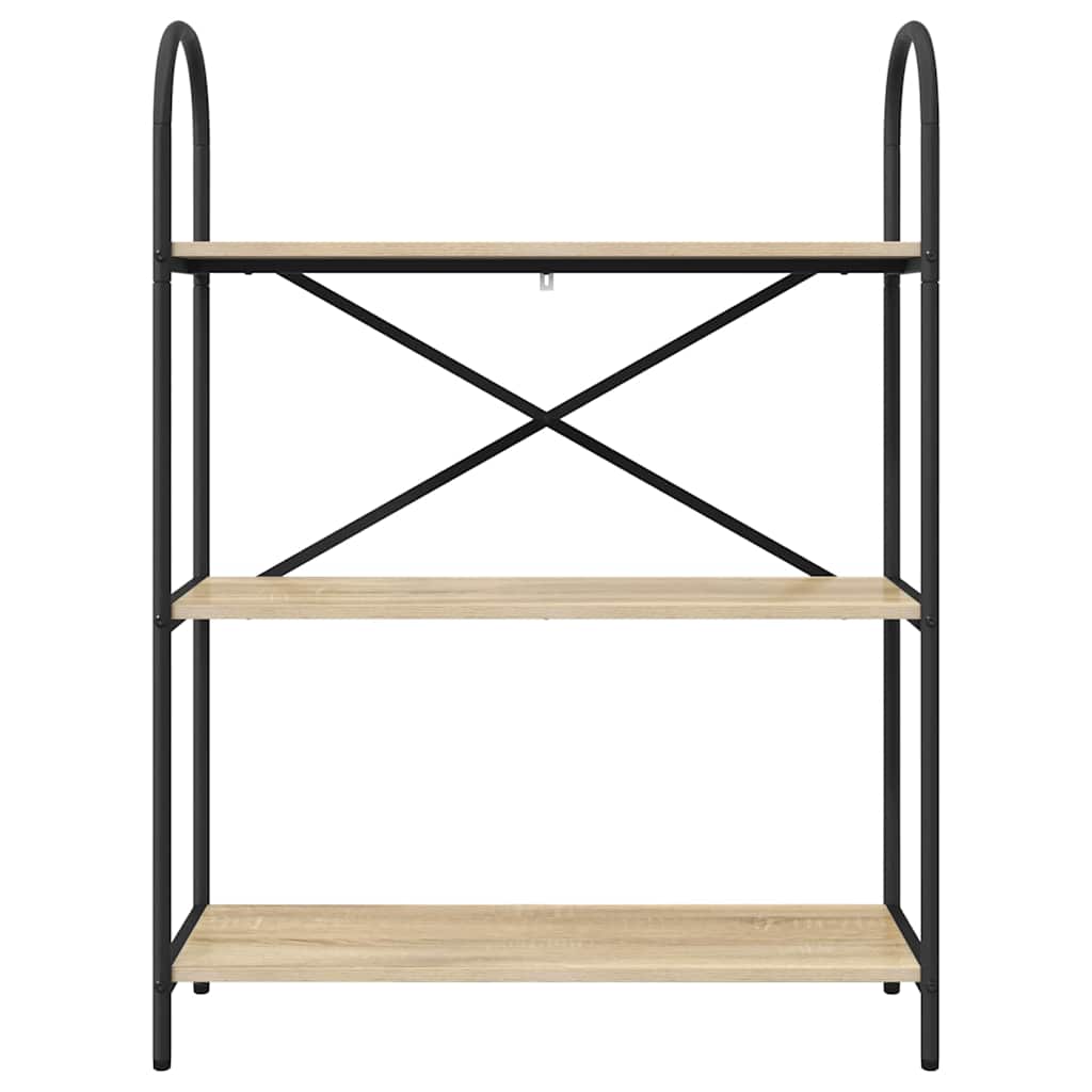 Polica Sonoma hrast 80 x 30 x 109 cm Konstruirano drvo