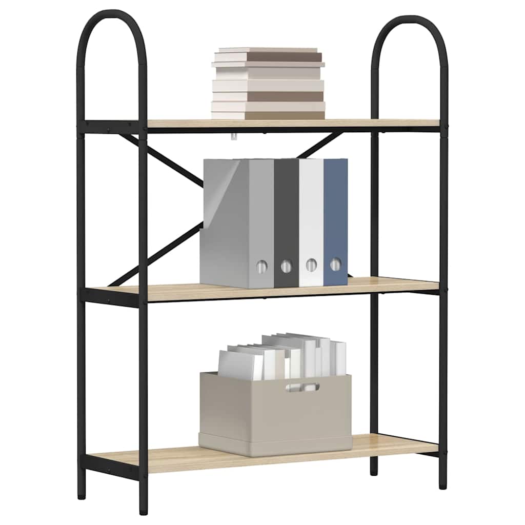 Polica Sonoma hrast 80 x 30 x 109 cm Konstruirano drvo