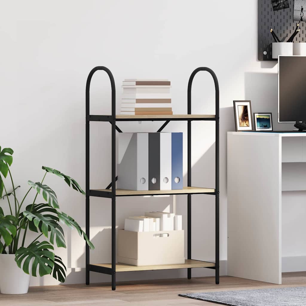 Polica Sonoma hrast 60 x 30 x 109 cm Konstruirano drvo