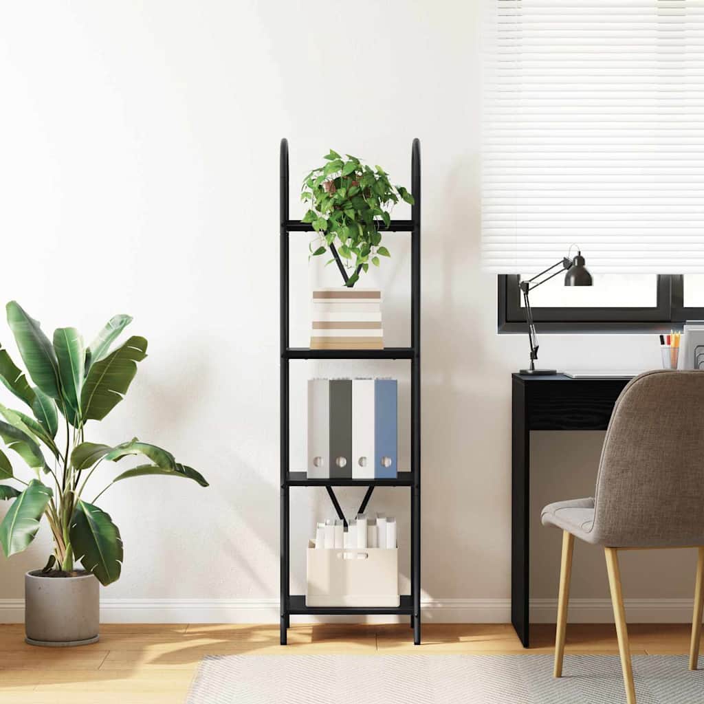 Polica Crni hrast 40 x 30 x 146 cm Konstruirano drvo