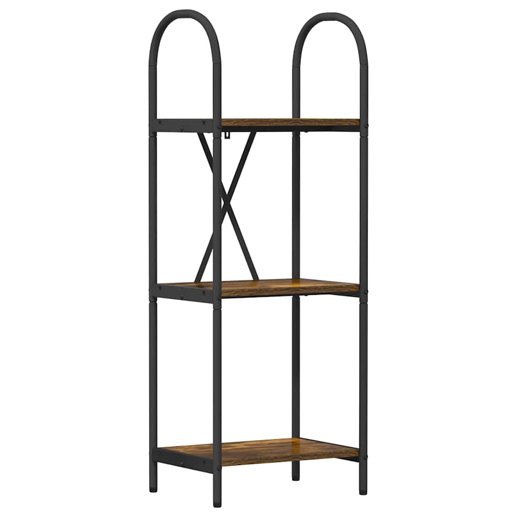 Polica Dimljeni hrast 40 x 30 x 109 cm Konstruirano drvo
