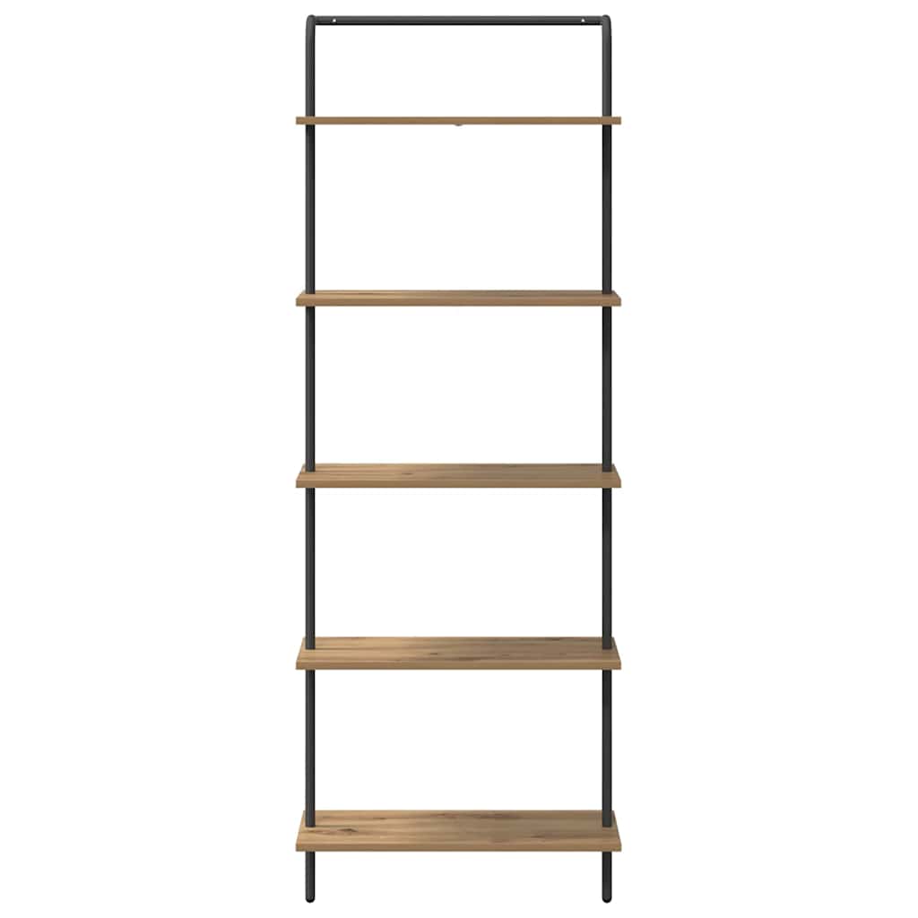 Polica 5 razina 60 x 24 x 168 cm Konstruirano drvo
