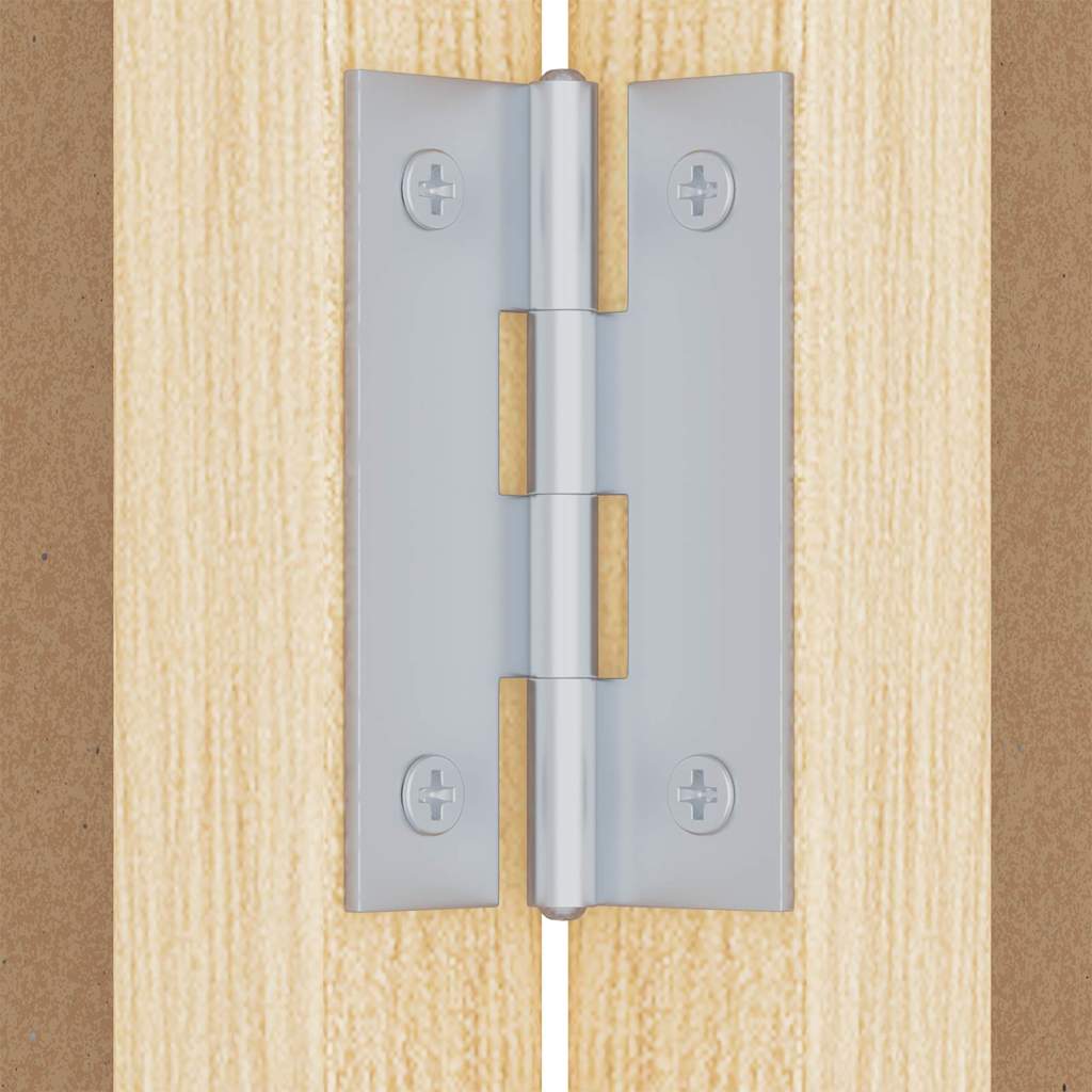 Bilten ploča Crna 80 x 80 x 1.4 cm Masivna borovina