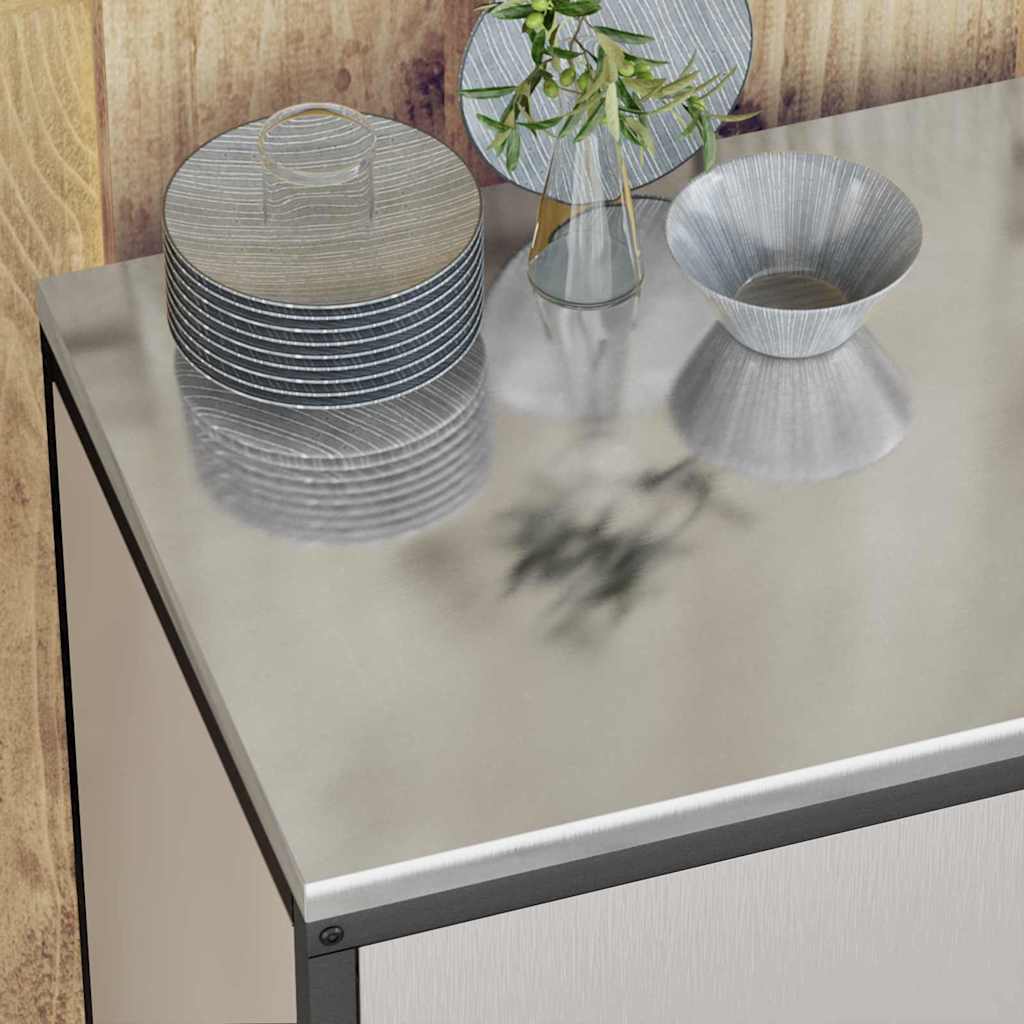 Kuhinjski set za pohranu HATTEM 3 pcs Srebrna Nehrđajući čelik