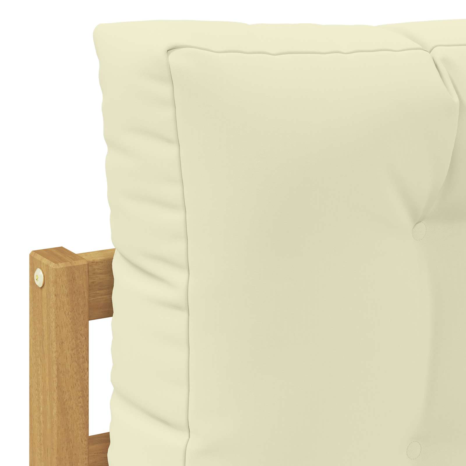 2 pcs Set vanjskih sofa Bijela