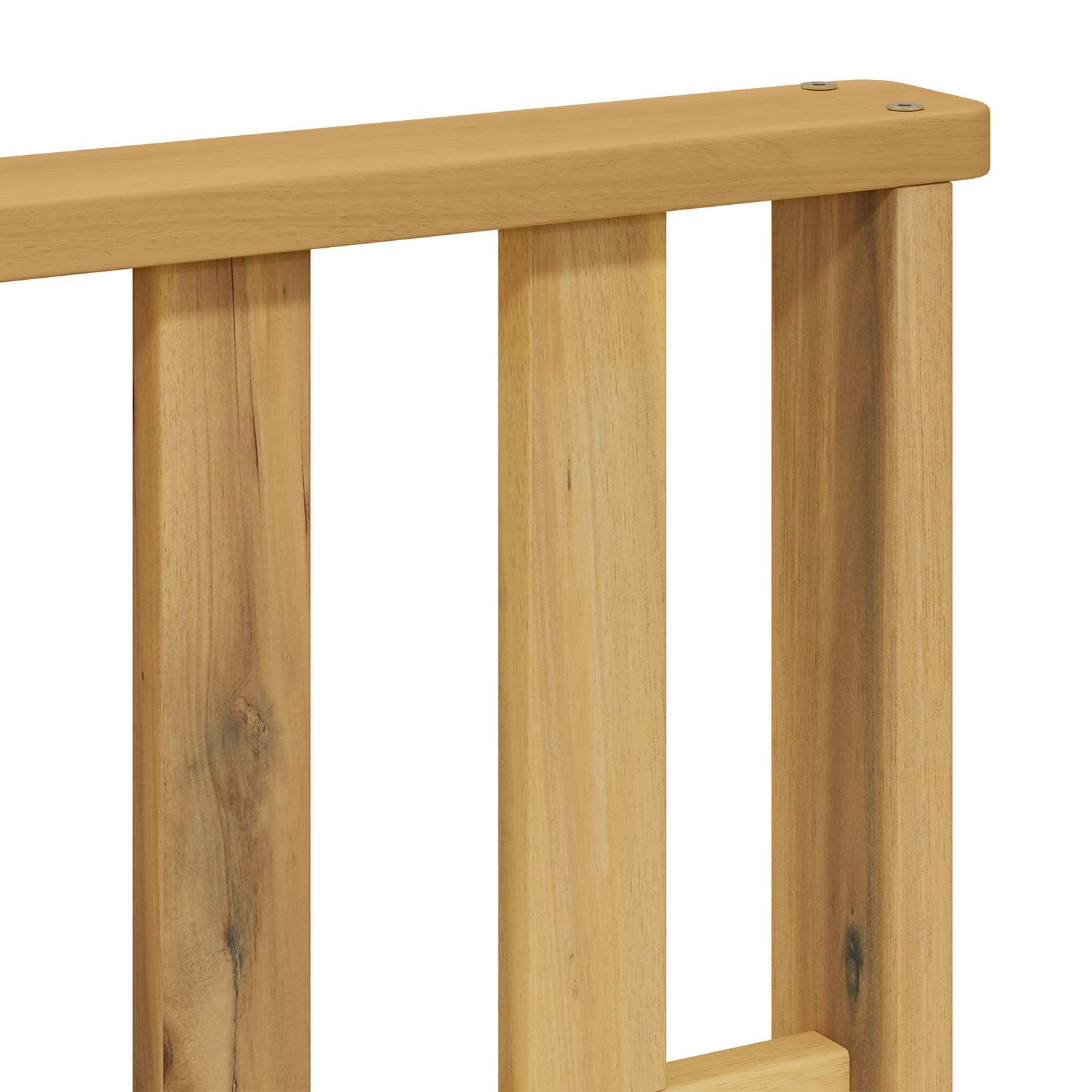 Set vanjskih sofa 9 kom. Bijela Čvrsto drvo akacije