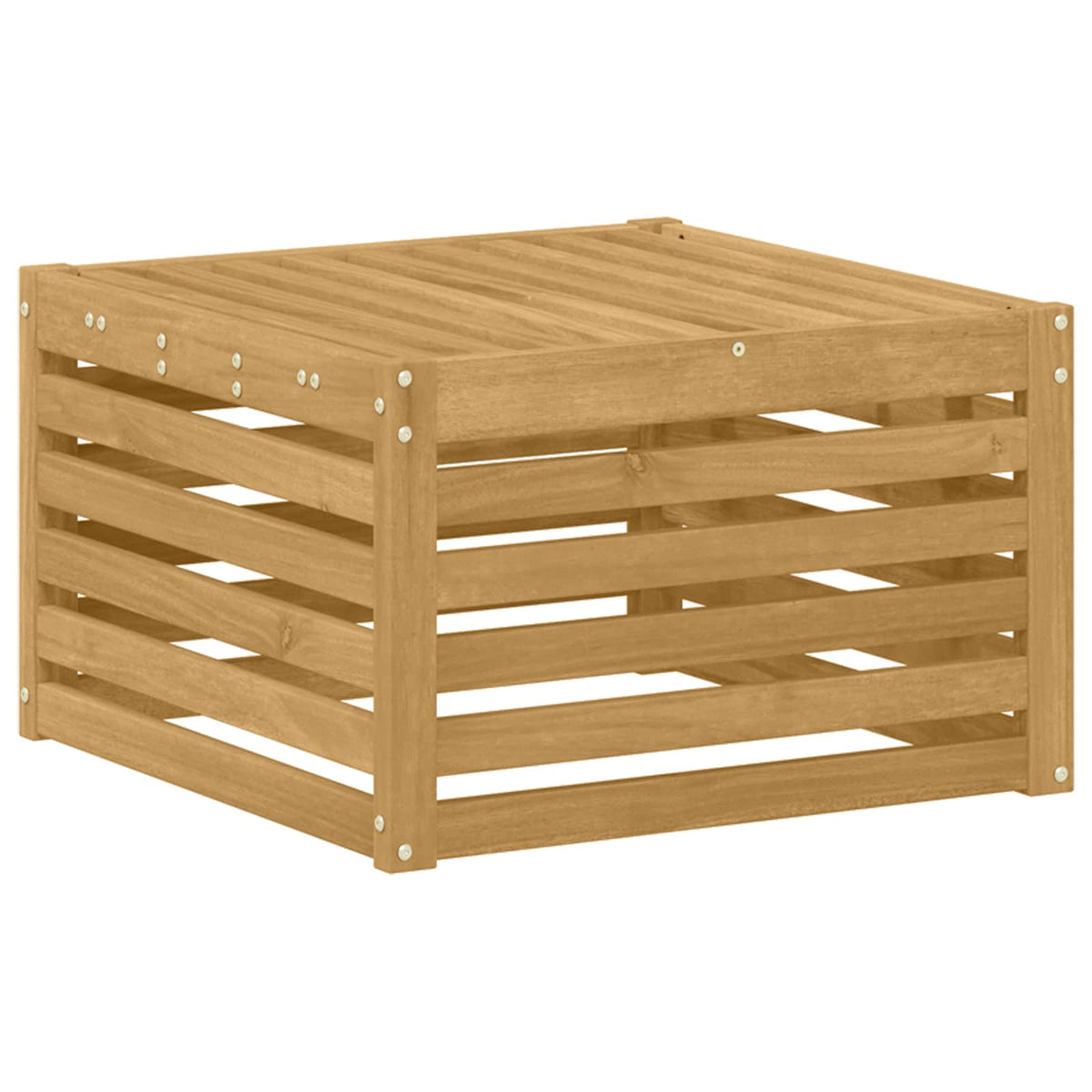 Set vanjskih sofa 6 kom. Bijela Poliester