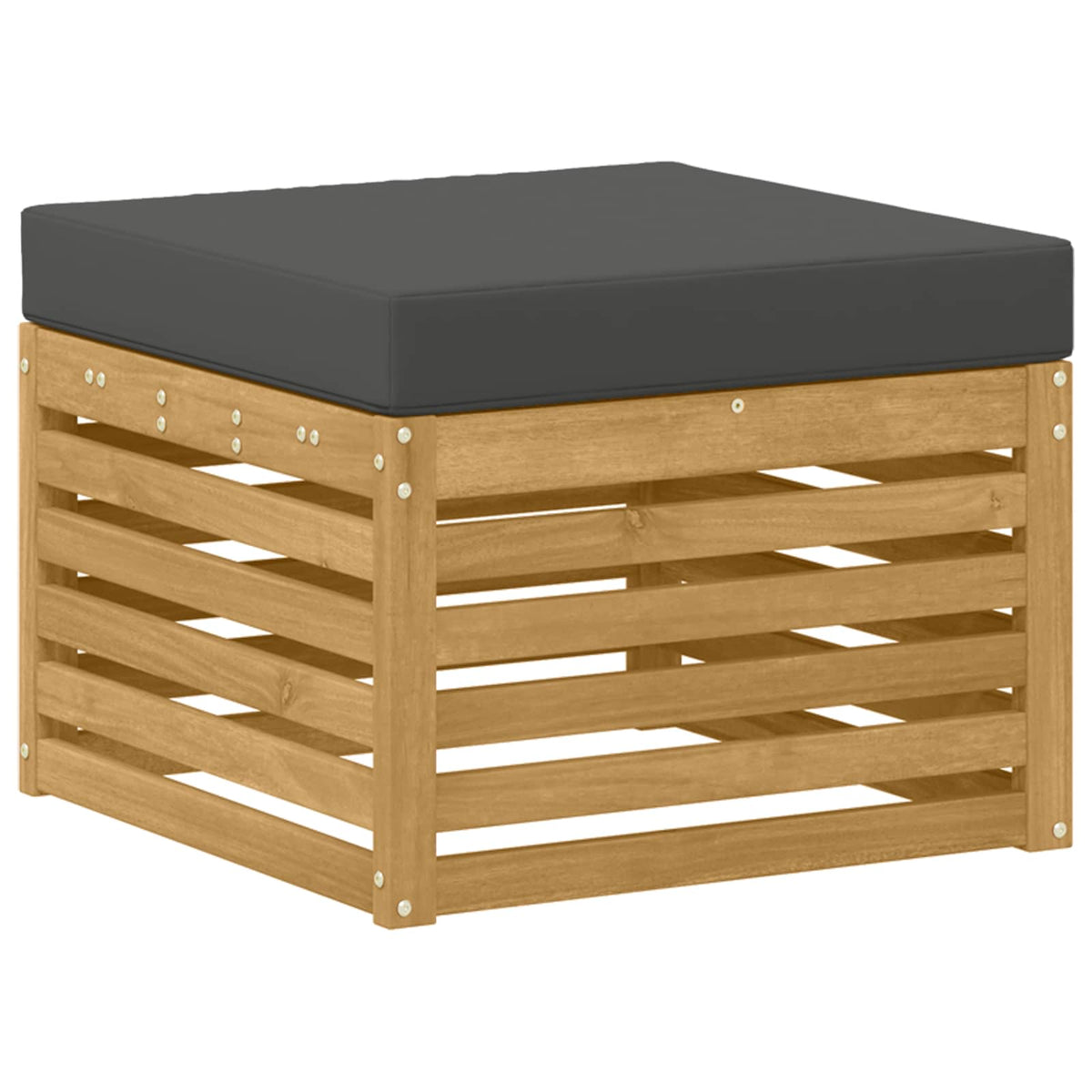Set vanjskih sofa 7 kom. Bijela i antracit Poliester