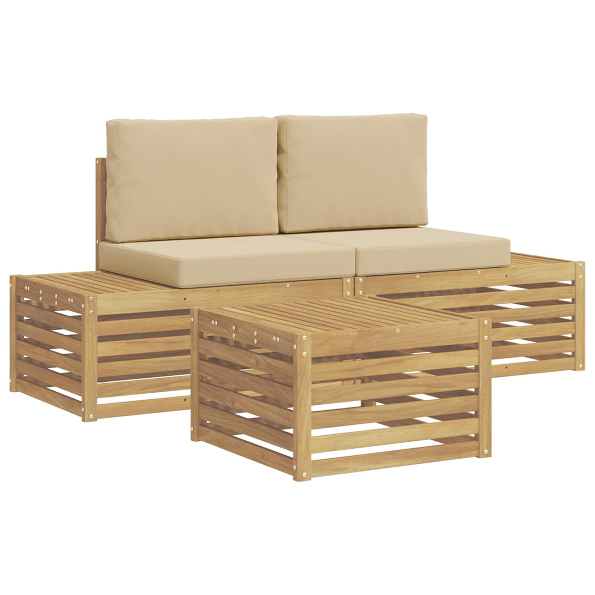 Set vanjskih sofa 4 Komad