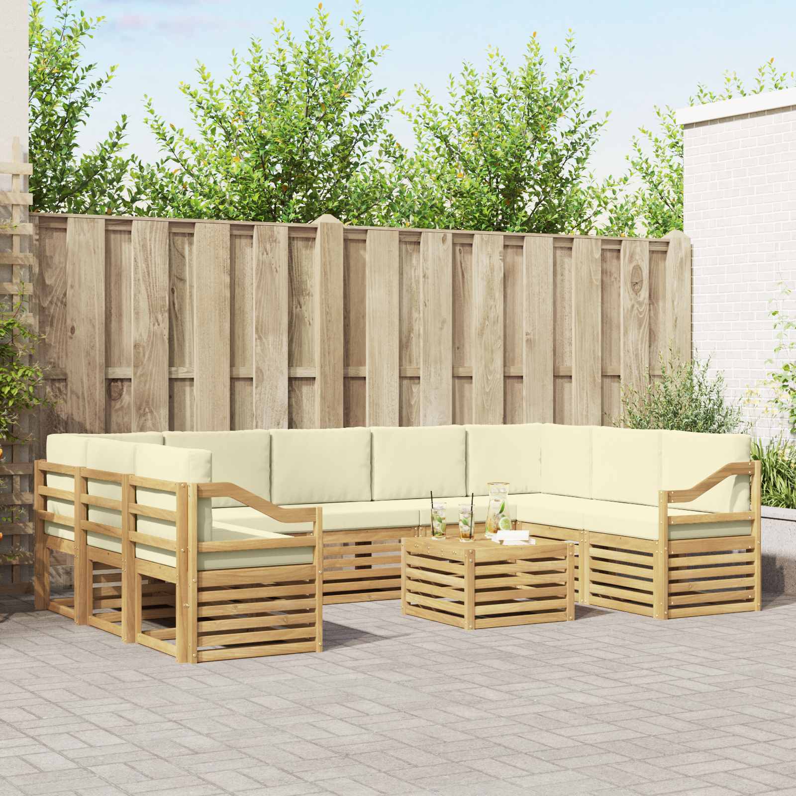 Set vanjskih sofa 10 kom.