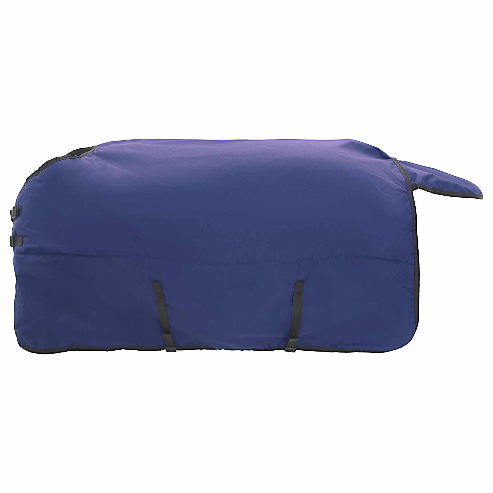 Pokrivač za konje Tamno zelena i crna 75 cm Poliester