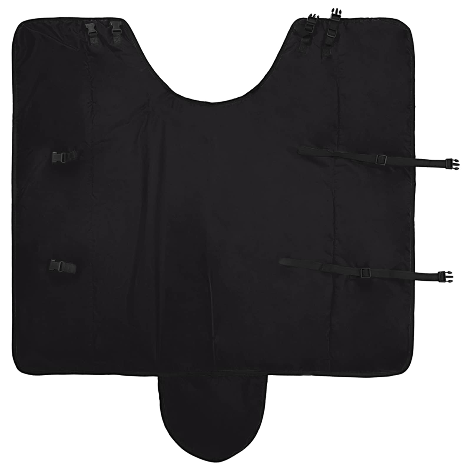 Pokrivač za konje Tamno zelena i crna 115 cm Poliester