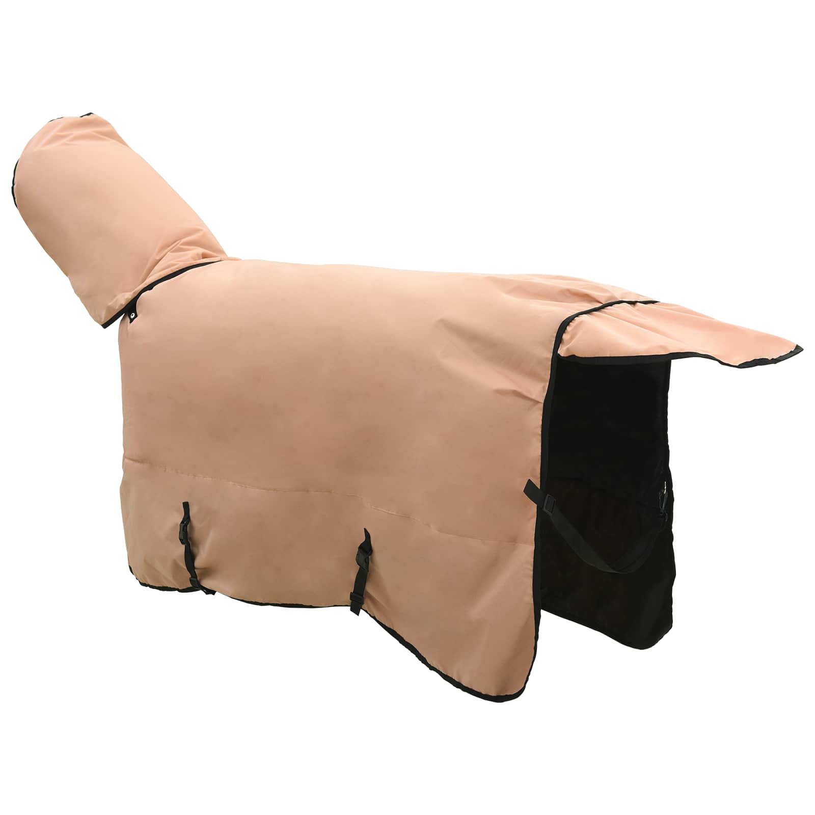 Pokrivač za konje Boja cappuccina 85 cm Poliester