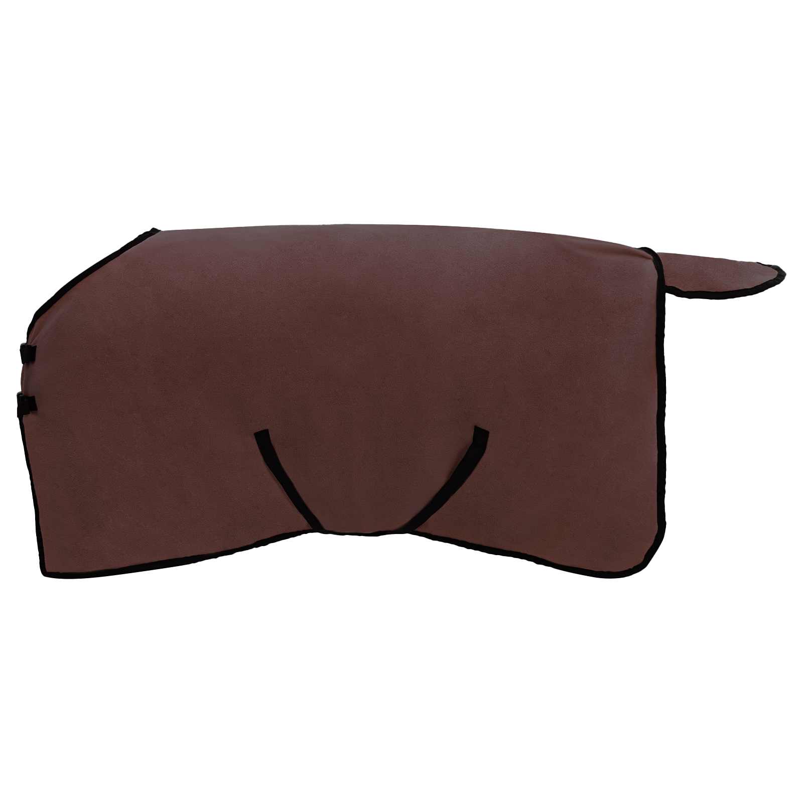 Pokrivač za konje Puni tamnosmeđi 85 cm Poliester