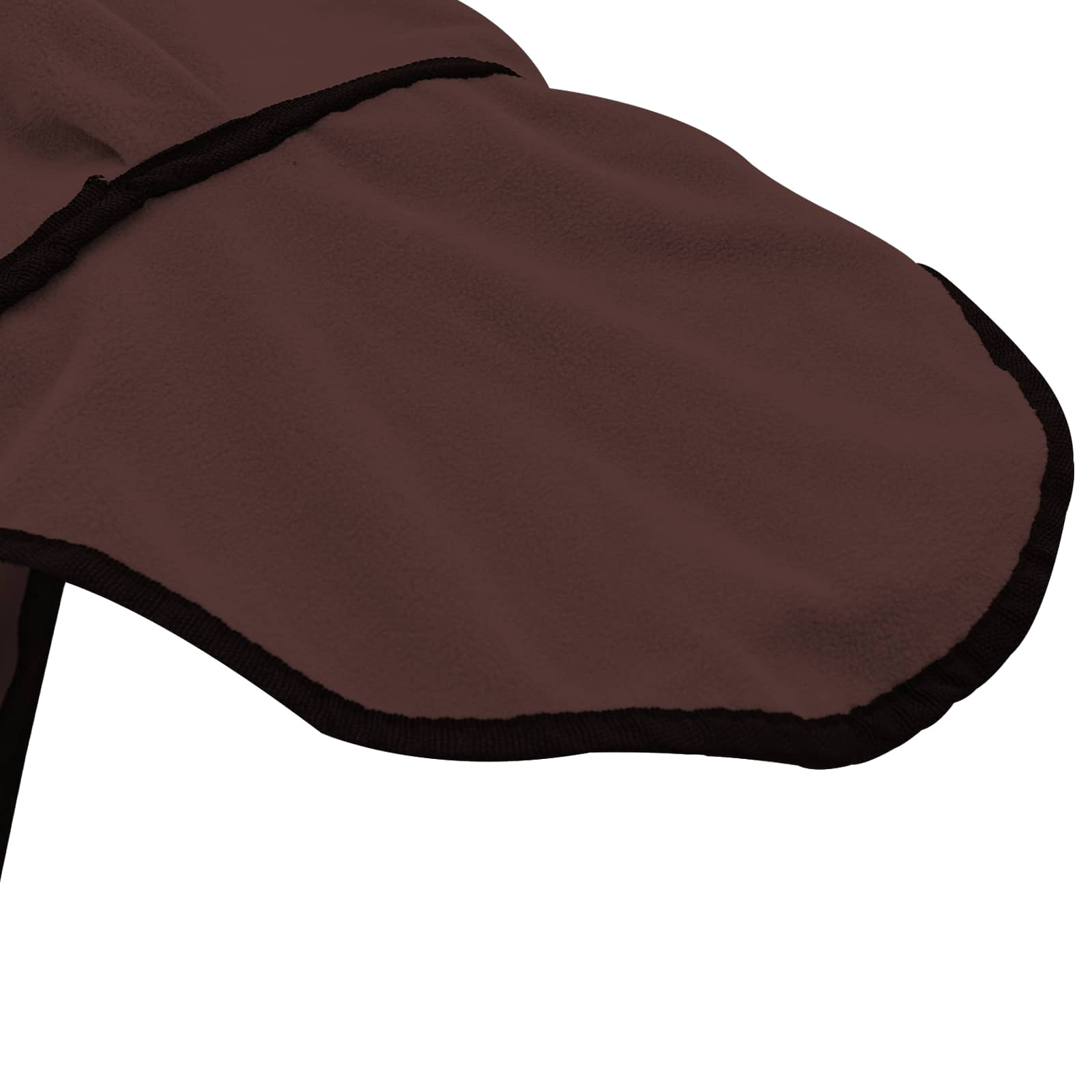 Pokrivač za konje Puni tamnosmeđi 105 cm Poliester