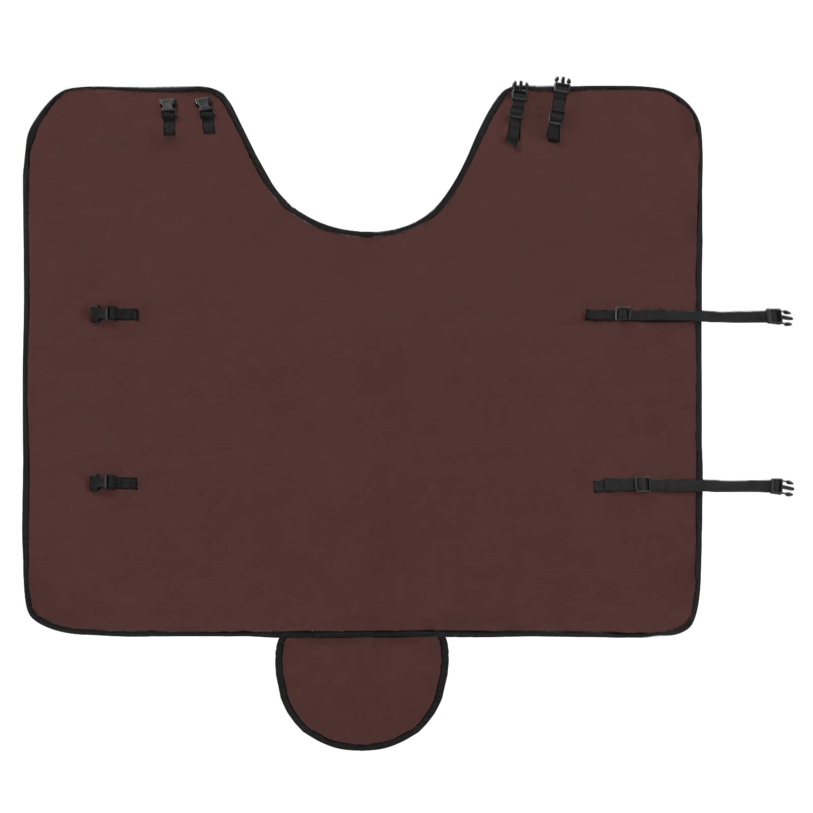 Pokrivač za konje Puni tamnosmeđi 115 cm Poliester