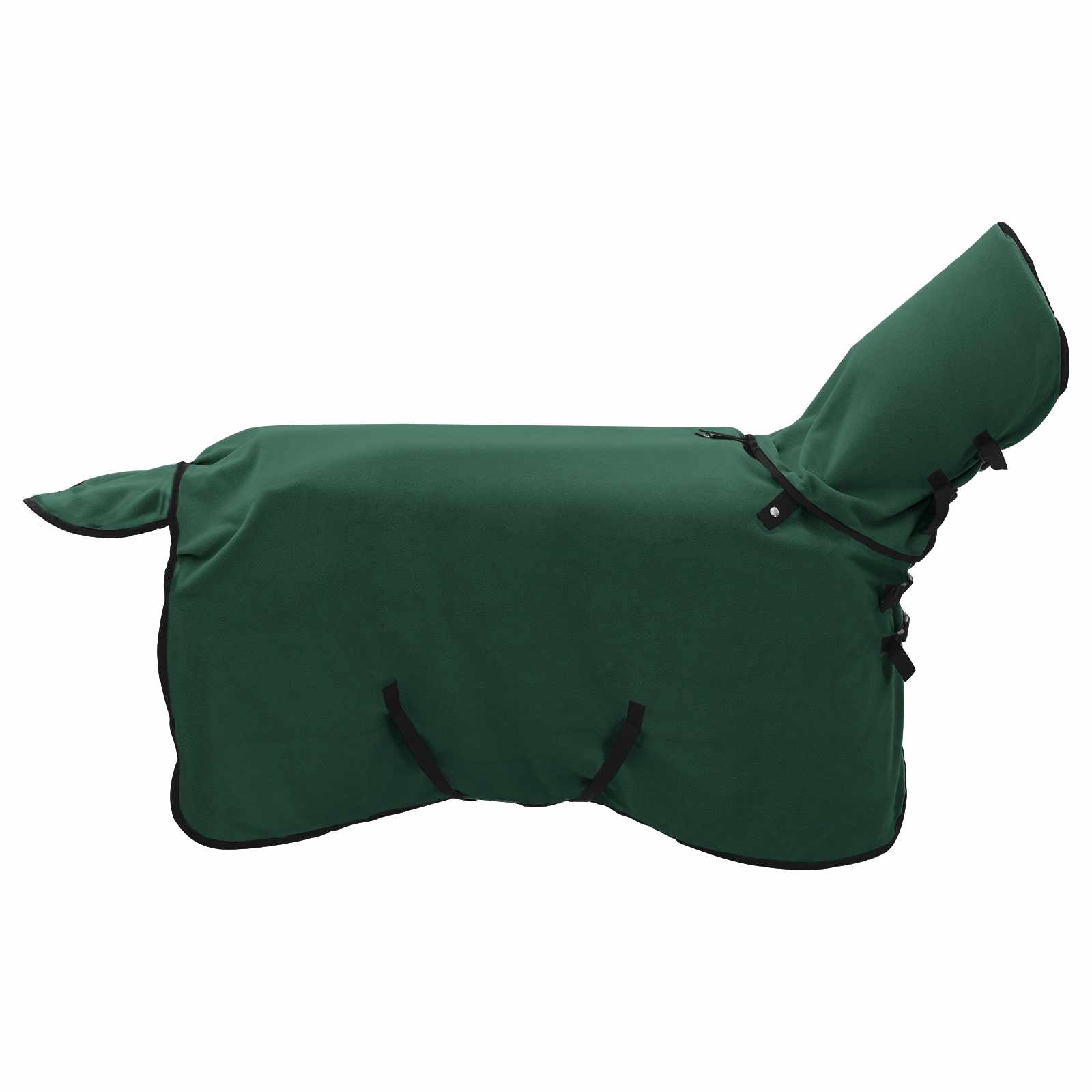 Pokrivač za konje Cjela tamno zelena 75 cm Poliester