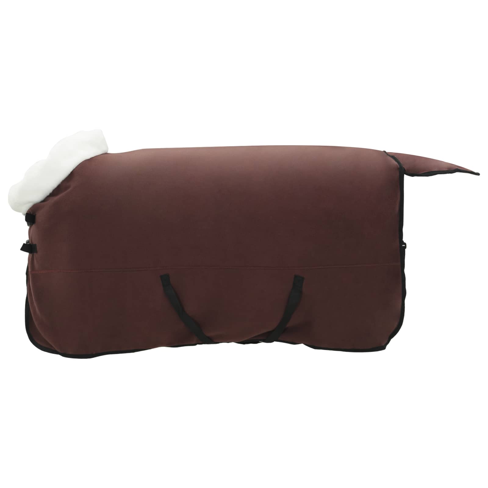 Pokrivač za konje Puni tamnosmeđi 135 cm Polartec