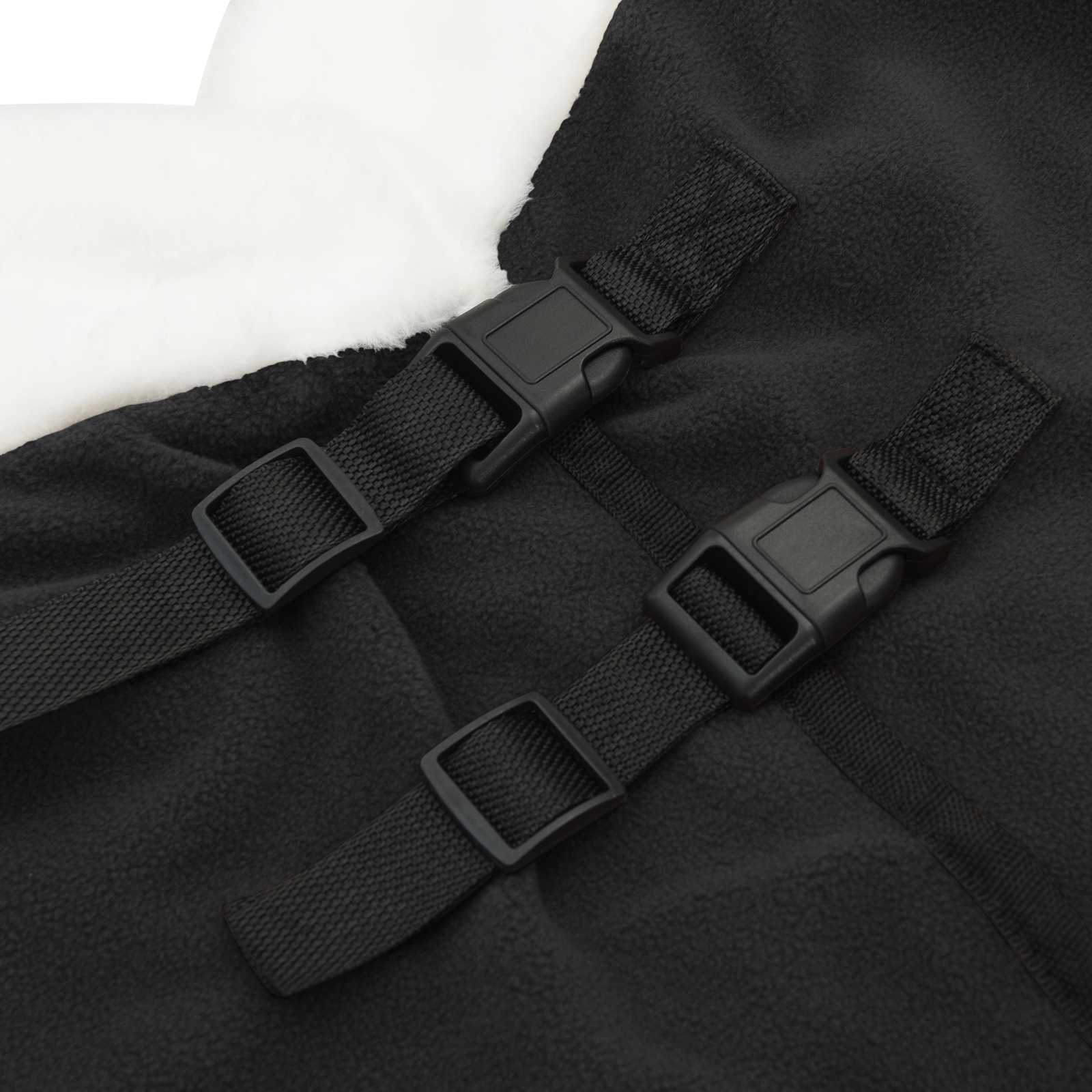 Pokrivač za konje Crna 95 cm Polartec