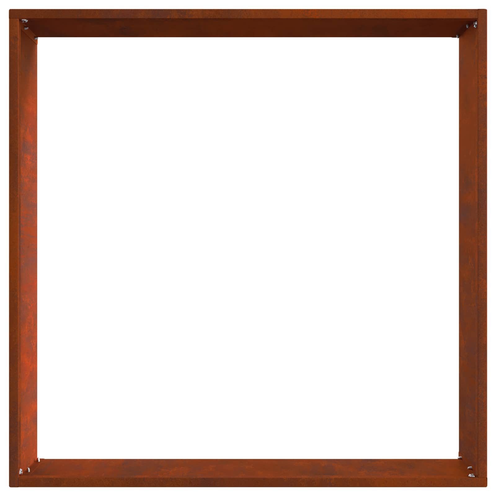 Ograda oko Travnjaka 6 pcs Rđa 50 x 50 x 13 cm