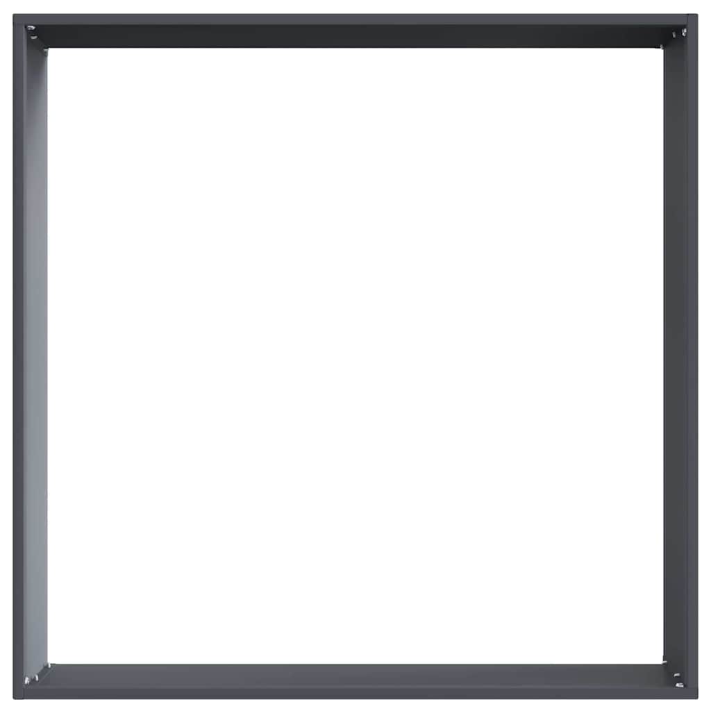 Ograda oko Travnjaka 6 pcs Antracit 60 x 60 x 13 cm Čelik