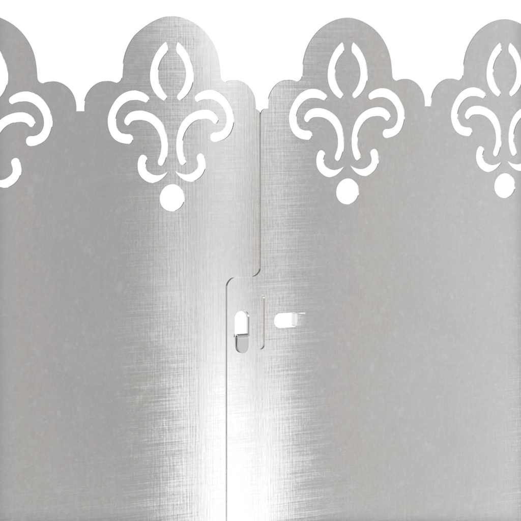 Rubnjaci za travnjak 20 pcs Srebrno 103 x 0,05 x 22 cm