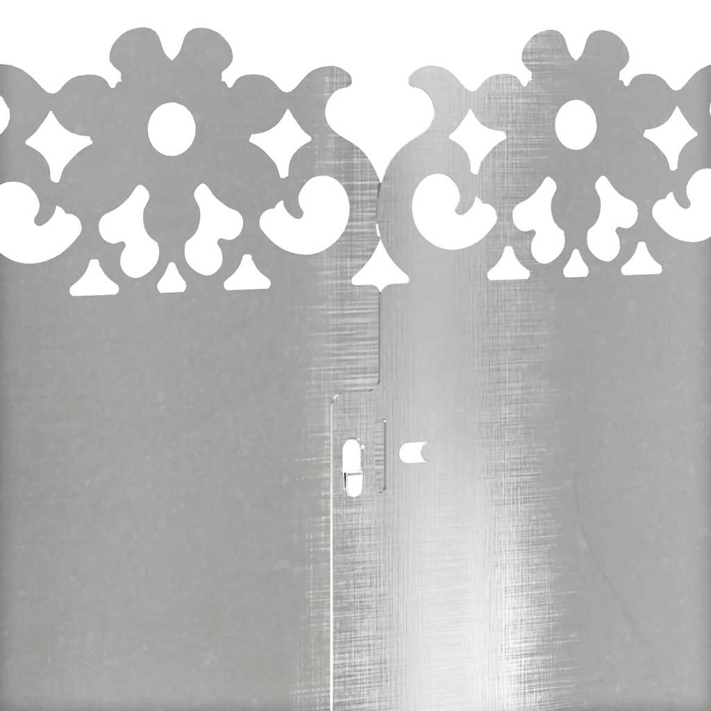 Rubnjaci za travnjak 30 pcs Srebrno 103 x 0,05 x 22 cm