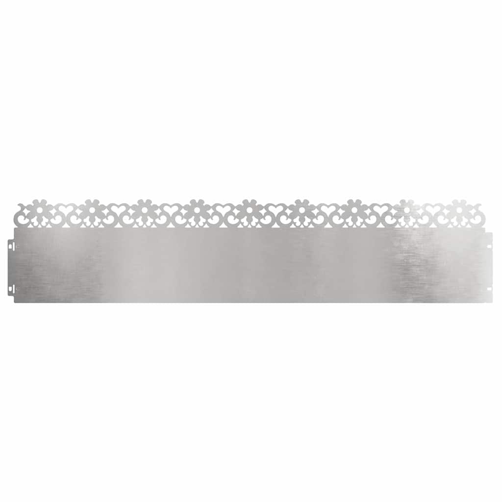 Rubnjaci za travnjak 30 pcs Srebrno 103 x 0,05 x 22 cm