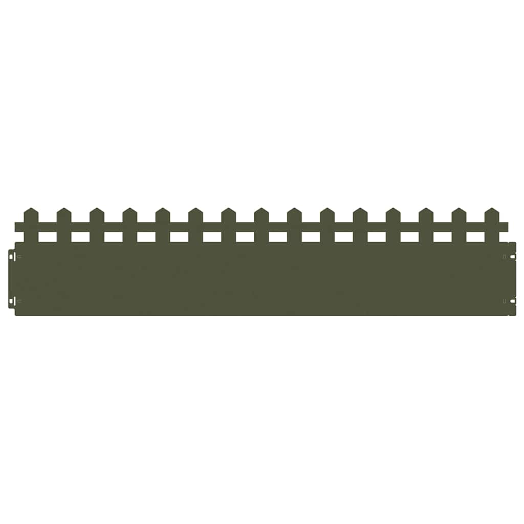 Rubnjaci za travnjak 20 pcs Maslinasto zelena
