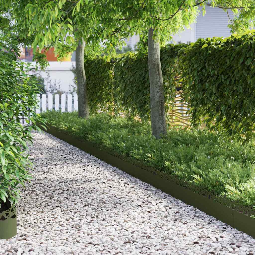Rubnjaci za travnjak 30 pcs Maslinasto zelena