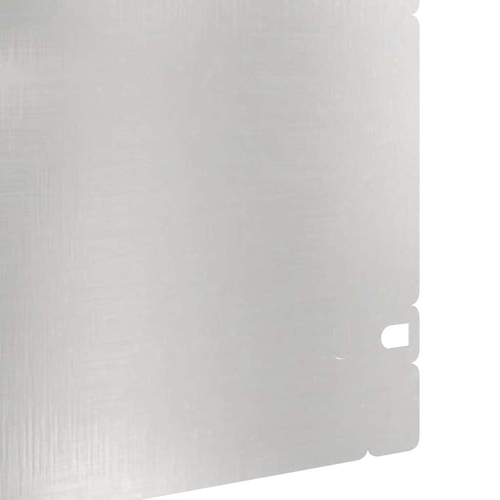 Rubnjaci za travnjak 10 pcs Srebrno 103 x 0,05 x 22 cm