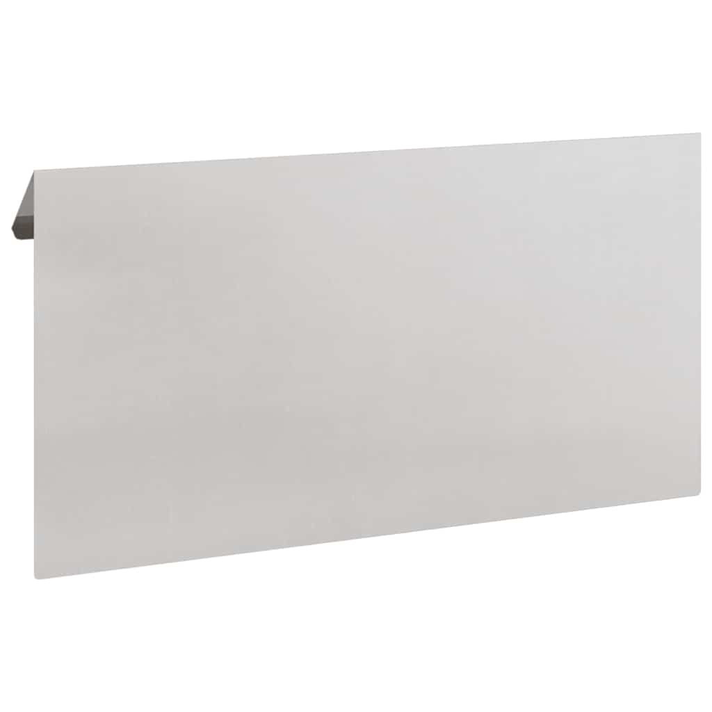 Ograda protiv puževa 4 pcs Srebrno 50 x 3,5 x 25 cm