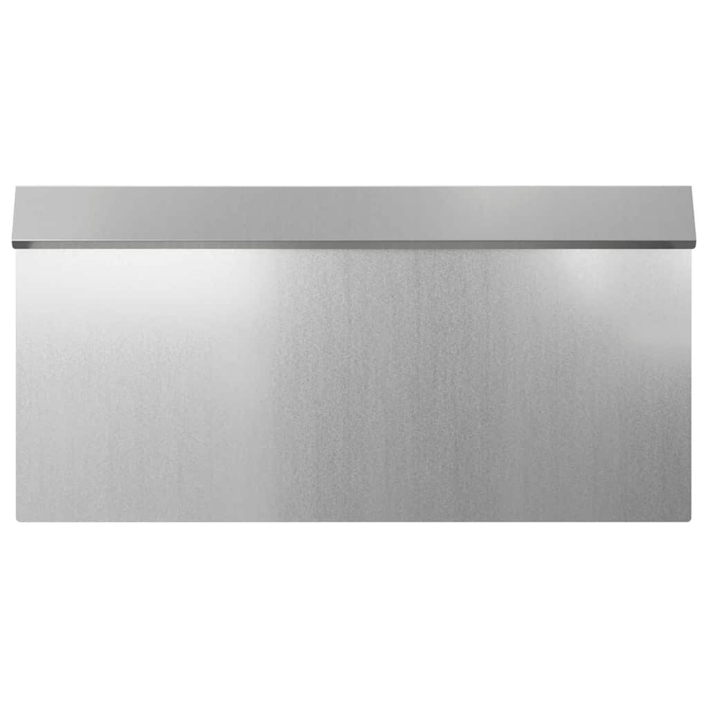 Ograda protiv puževa 16 pcs Srebrno 50 x 3,5 x 25 cm