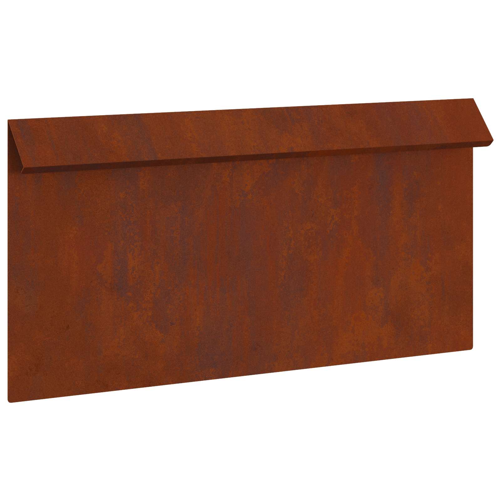 Ograda protiv puževa 16 pcs Rđa 50 x 3,5 x 25 cm