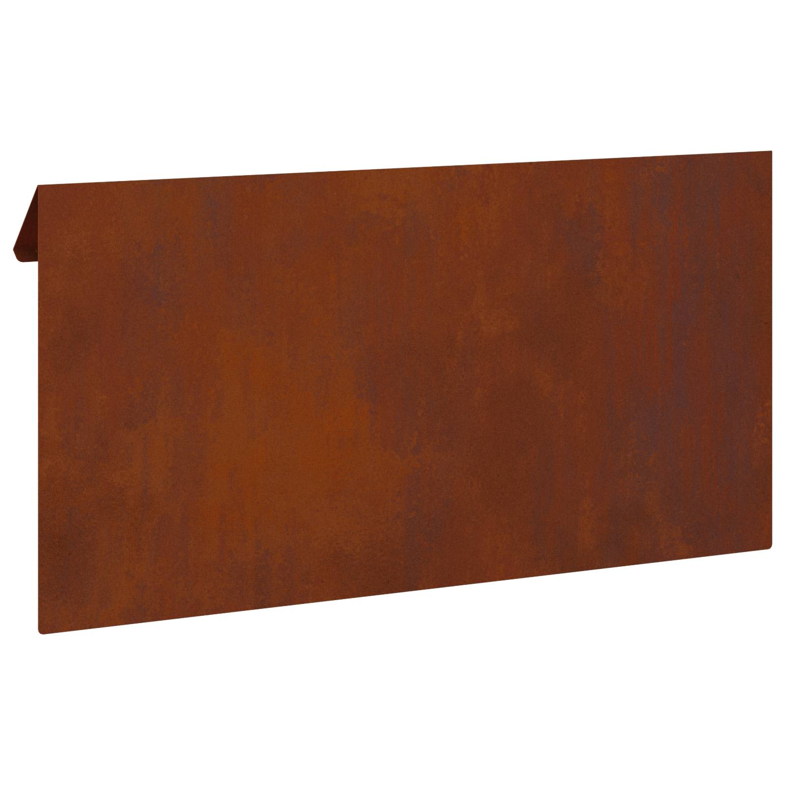 Ograda protiv puževa 16 pcs Rđa 50 x 3,5 x 25 cm