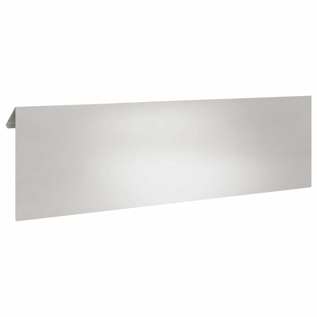 Ograda protiv puževa 16 pcs Srebrno 100 x 3,5 x 25 cm