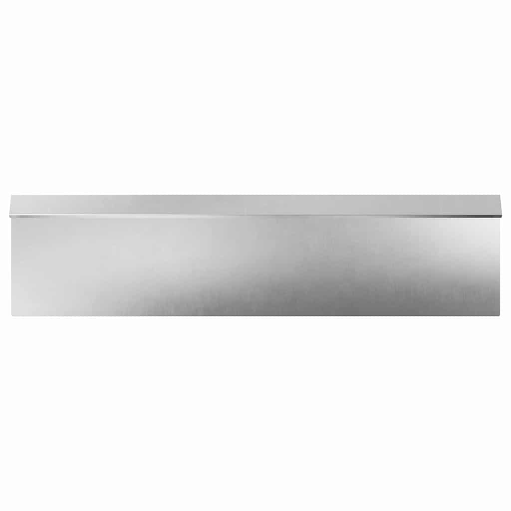 Ograda protiv puževa 16 pcs Srebrno 100 x 3,5 x 25 cm